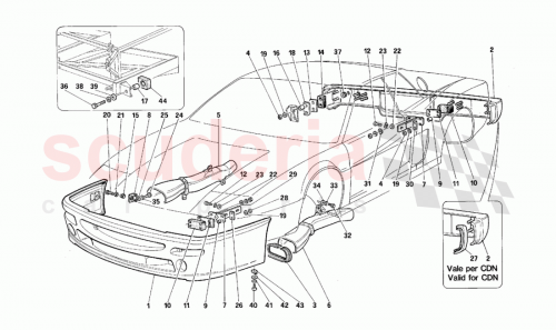 Part Diagram for Ferrari 64456410