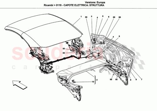 Part Diagram for Ferrari 82102300