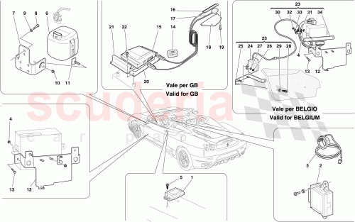 Part Diagram for Ferrari 15900270