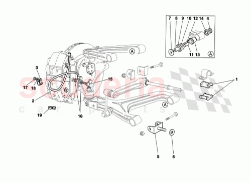 Part Diagram for Ferrari 164755