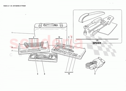 Part Diagram for Ferrari 649506