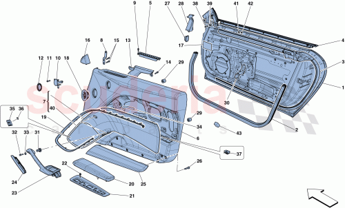 Part Diagram for Ferrari 83990400