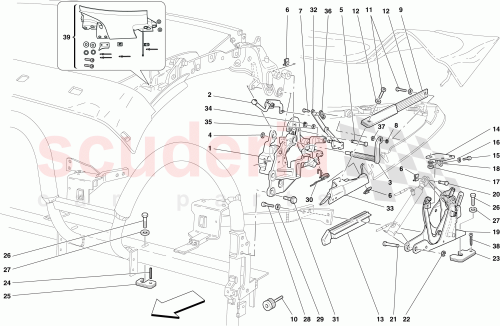 Part Diagram for Ferrari 183177
