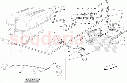 Part Diagram for Ferrari 180972