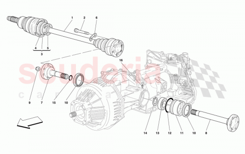 Part Diagram for Ferrari 173691