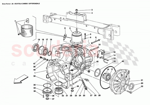 Part Diagram for Ferrari 14455981