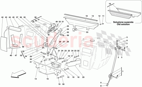 Part Diagram for Ferrari 212275