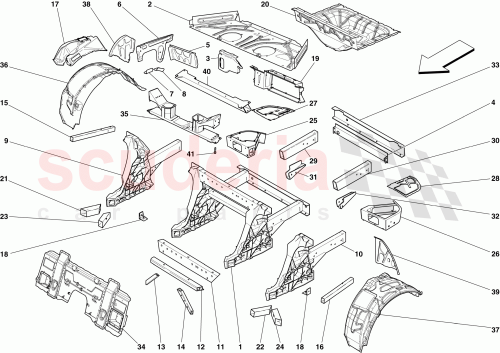 Part Diagram for Ferrari 985189265