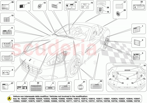 Part Diagram for Ferrari 260016