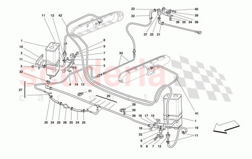 Part Diagram for Ferrari 116761