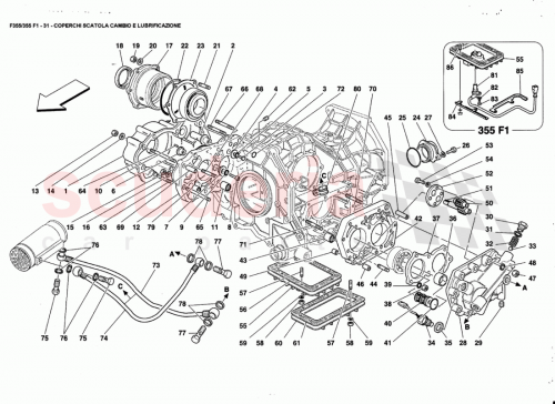 Part Diagram for Ferrari 170804