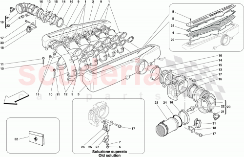 Part Diagram for Ferrari 324069
