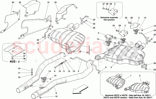 Part Diagram for Ferrari 210940