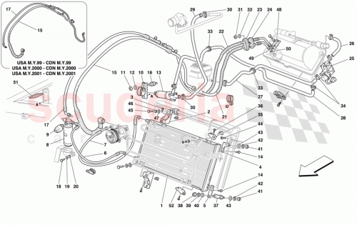 Part Diagram for Ferrari 64918600
