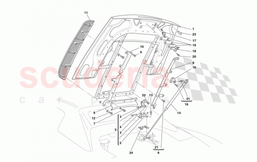 Part Diagram for Ferrari 66253700