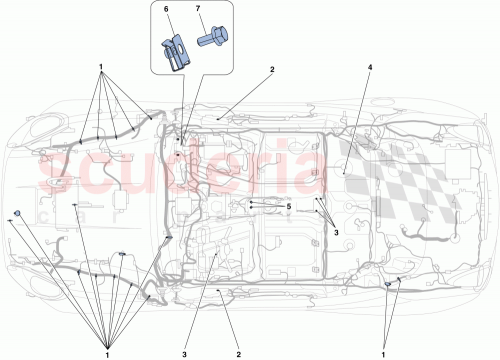 Part Diagram for Ferrari 266000