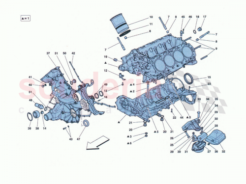 Part Diagram for Ferrari 260084