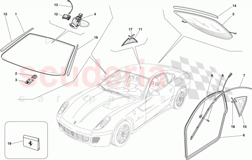 Part Diagram for Ferrari 223475