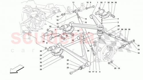 Part Diagram for Ferrari 150145