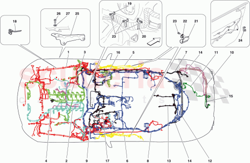 Part Diagram for Ferrari 263555