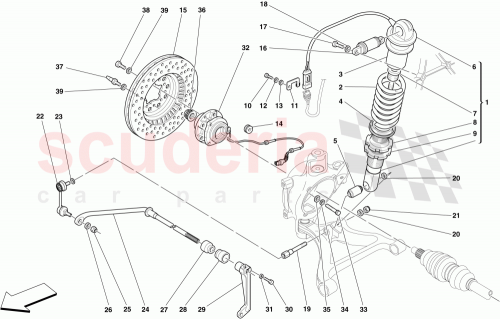 Part Diagram for Ferrari 170717