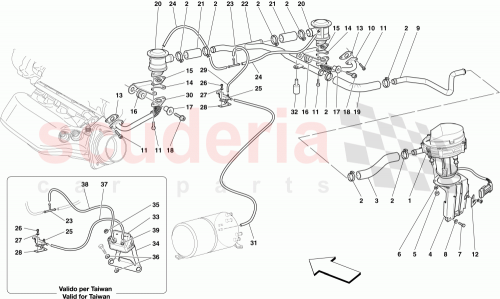 Part Diagram for Ferrari 171175