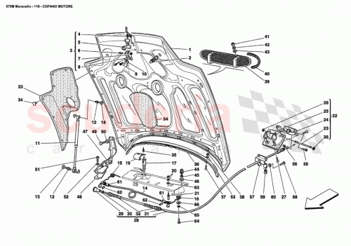 Part Diagram for Ferrari 66084000