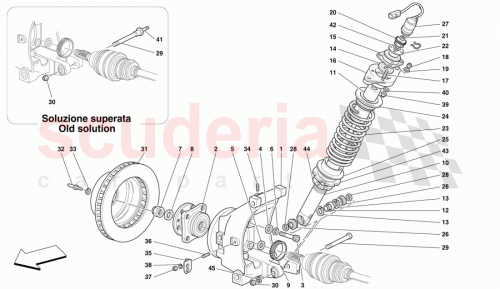 Part Diagram for Ferrari 154313