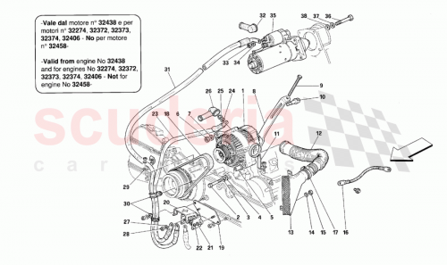 Part Diagram for Ferrari 154272