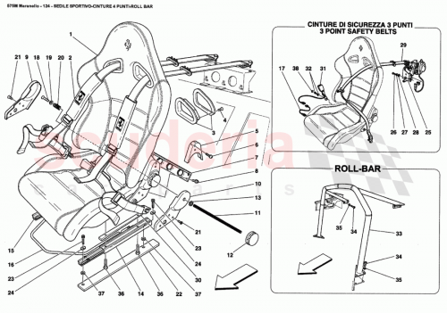 Part Diagram for Ferrari 664687
