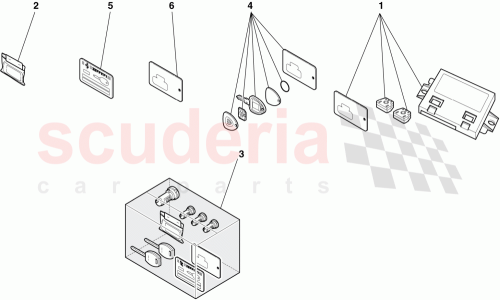 Part Diagram for Ferrari 215675