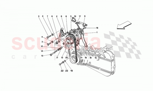 Part Diagram for Ferrari 123181