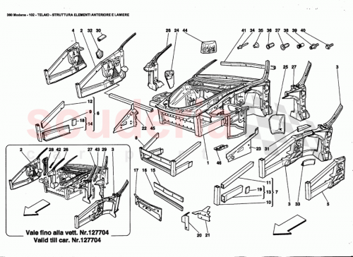 Part Diagram for Ferrari 177482