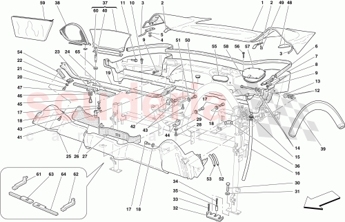 Part Diagram for Ferrari 67056700