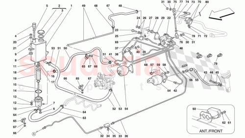 Part Diagram for Ferrari 155227