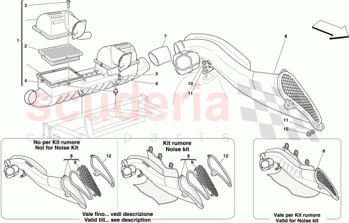 Part Diagram for Ferrari 212208