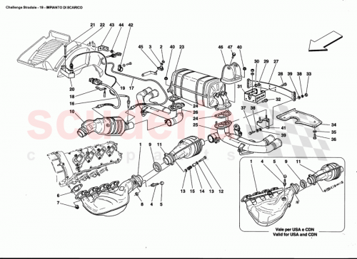 Part Diagram for Ferrari 212937