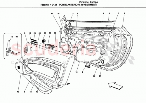 Part Diagram for Ferrari 823666