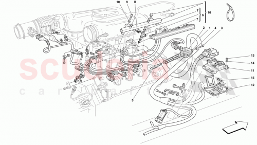 Part Diagram for Ferrari 182542