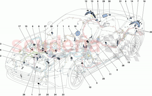 Part Diagram for Ferrari 295730