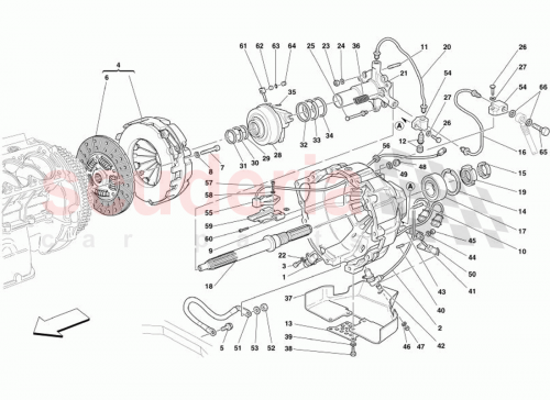 Part Diagram for Ferrari 170416