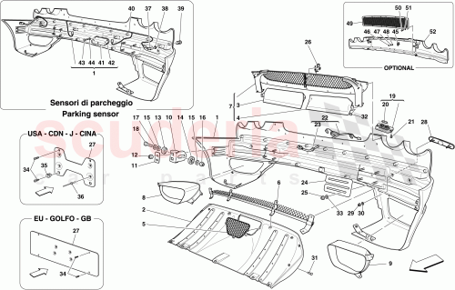 Part Diagram for Ferrari 12578011