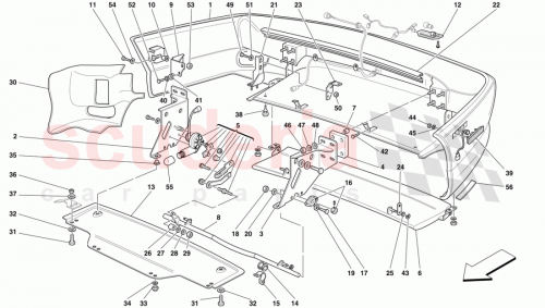 Part Diagram for Ferrari 63738400