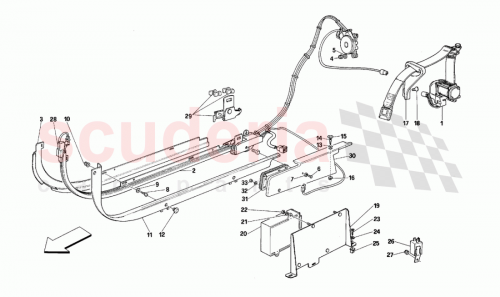Part Diagram for Ferrari 65377300