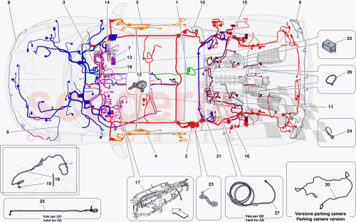 Part Diagram for Ferrari 277406