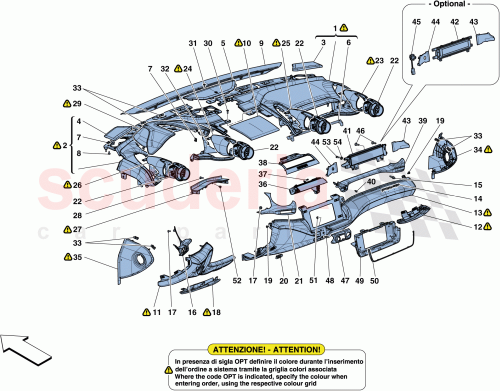 Part Diagram for Ferrari 343169