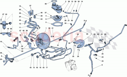Part Diagram for Ferrari 294824