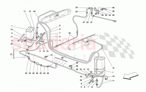 Part Diagram for Ferrari 66643800