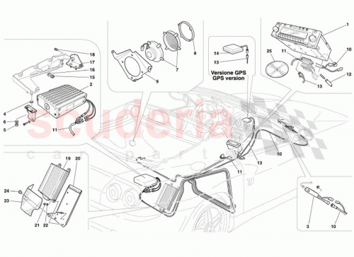 Part Diagram for Ferrari 190299