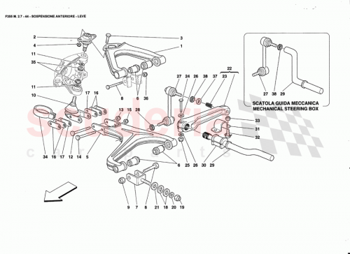 Part Diagram for Ferrari 159305